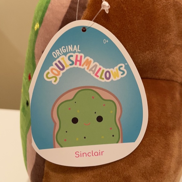 NWT 8” Sinclair the Avocado Toast Squishmallow - Picture 2 of 3